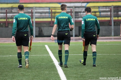 Calcio, Serie D: le terne designate per la 25° giornata, Vado - Bra a Zanotti di Rimini
