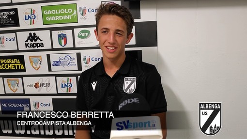 Calcio, Albenga. Berretta gol e l'Rg Ticino va al tappeto: "Rete fortuita, ma comunque importante. Il mio ruolo? Mezz'ala mi trovo bene" (VIDEO) Calcio, Albenga. Berretta gol e l'Rg Ticino va al tappeto: "Rete fortuita, ma comunque importante. Il mio ruolo? Mezz'ala mi trovo bene" (VIDEO)