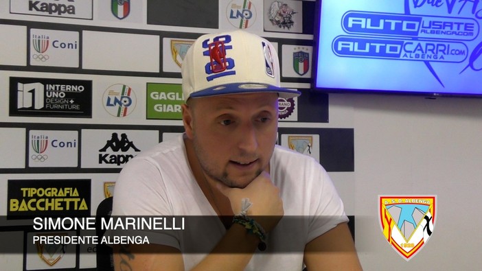 Calcio, Albenga. Marinelli non si nasconde dopo l'ottavo sigillo: &quot;Vogliamo la D. Stiamo strutturando una società che non era ben organizzata&quot; (VIDEO)