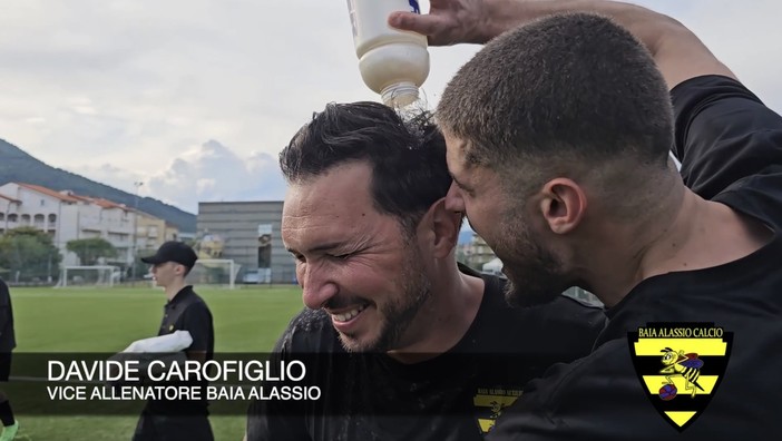 Calcio, Baia Alassio. Davide Carofiglio svela il segreto delle vespe: &quot;Un gruppo speciale, dal 6 agosto è stata una crescita continua&quot; (VIDEO)