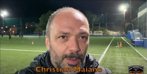 Calcio, Eccellenza. Domani l'Ospedaletti ospita il Taggia, Maiano “Affrontiamo la partita in funzione dei playout, per trovare le giuste dinamiche” (Video)