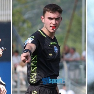 Calcio, Arbitri. Sezione di Albenga in festa, Cazacu passa in Can D. Promossi anche Mazzoni di Chiavari e Volpi di La Spezia