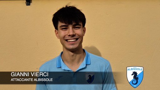 Calcio, Albissole. Che impatto per Vierci, un gol e due assist contro il Finale: &quot;Aver già lavorato con mister Cattardico mi è di grande aiuto&quot; (VIDEO)