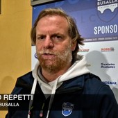Calcio, Busalla. Repetti dopo l'eliminazione con il Ceriale: &quot;Questo sport dà e toglie, complimenti ai biancoblu per averci creduto&quot; (VIDEO)