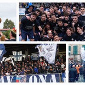 Calcio, Savona. Stadio e centro città, sono iniziate le celebrazioni per la promozione biancoblu (FOTO E VIDEO) Calcio, Savona. Stadio e centro città, sono iniziate le celebrazioni per la promozione biancoblu (FOTO E VIDEO)