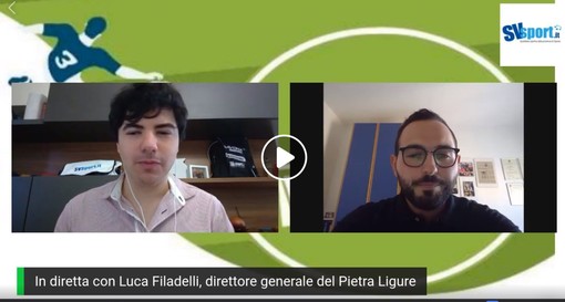 Calcio, Pietra Ligure. Il nuovo dg Filadelli traccia i confini della prossima stagione: "Pisano vogliamo tenercelo stretto, non sono per rivoluzionare le squadre di anno in anno" (VIDEO)