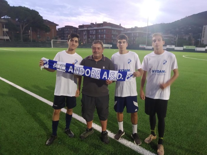 Calciomercato. L'Andora rinforza la linea verde con Giannatasio, Tallarida e Minasso