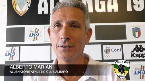 Calcio, Athletic Albaro. Per mister Mariani è tempo di raccogliere punti: &quot;L'Albenga si giocherà il campionato, noi bene al 99%&quot;