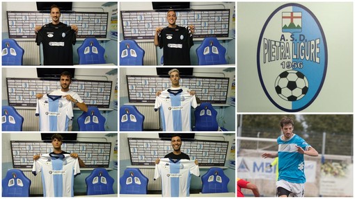 Calciomercato, Pietra Ligure, è serata di ufficialità, arrivano Odasso, Memethaj, Szerdi, Vernice, Dominici, Duberti e Cauteruccio