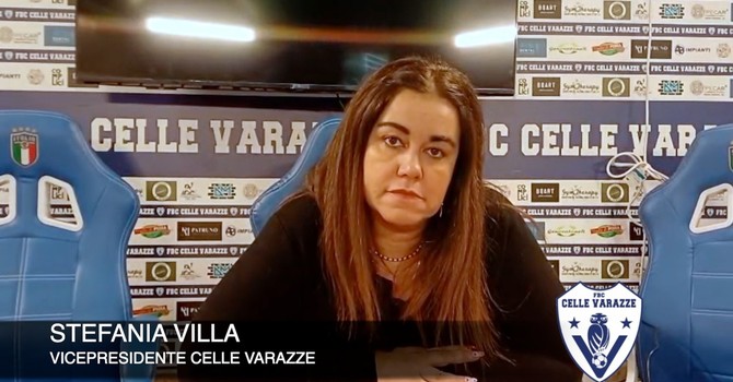 Calcio | Celle Varazze. Stefania Villa chiama la svolta: "E' il momento di cambiare marcia. Piena fiducia in Barletta e nella giustizia sportiva" (VIDEO) Calcio | Celle Varazze. Stefania Villa chiama la svolta: "E' il momento di cambiare marcia. Piena fiducia in Barletta e nella giustizia sportiva" (VIDEO)