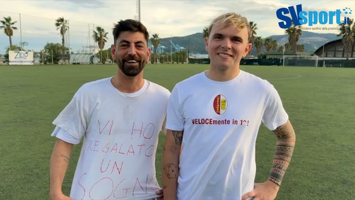 Calcio, Veloce. Ecco la coppia del gol Vallone - Favara: "Insieme siamo riusciti a fare la differenza" (VIDEO) Calcio, Veloce. Ecco la coppia del gol Vallone - Favara: "Insieme siamo riusciti a fare la differenza" (VIDEO)
