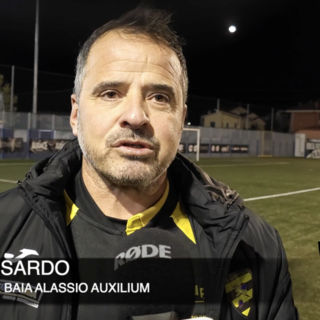 Calcio, Baia Alassio Auxilium. Mister Sardo commenta il successo sul Vadino e annuncia l'arrivo di Francesco Esposito (VIDEO) Calcio, Baia Alassio Auxilium. Mister Sardo commenta il successo sul Vadino e annuncia l'arrivo di Francesco Esposito (VIDEO)