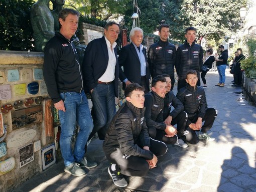 Alassio, la Androni Giocattoli Sidermec è pronta per il Trofeo Laigueglia (FOTO)