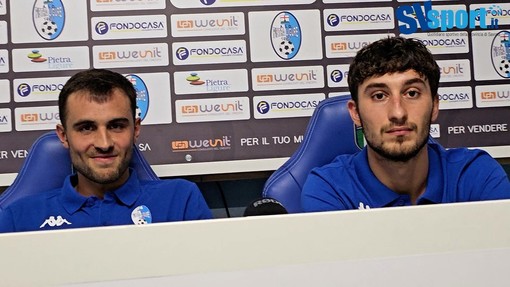 Calcio, Pietra Ligure, Odasso e Gianmarco Insolito: "Siamo forti, ma possiamo migliorare ulteriormente i nostri equilibri" (VIDEO)