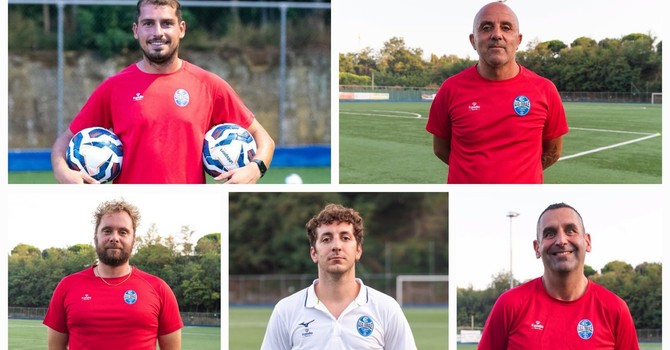 Calcio | Ceriale. I biancoblu presentano lo staff tecnico di mister Mambrin Calcio | Ceriale. I biancoblu presentano lo staff tecnico di mister Mambrin