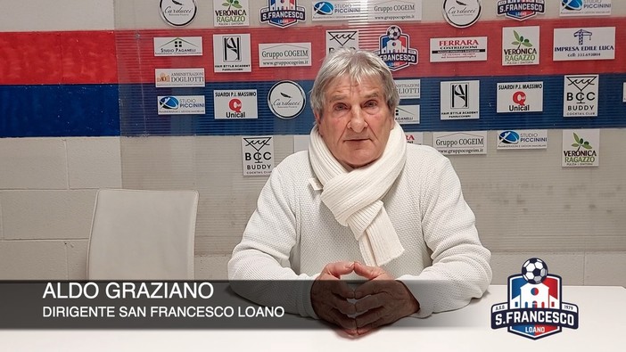 S.F. Loano. Aldo Graziano: "Con arbitraggi così viene da pensar male!" (VIDEO) S.F. Loano. Aldo Graziano: "Con arbitraggi così viene da pensar male!" (VIDEO)