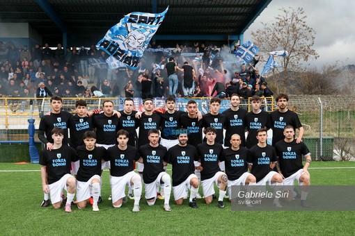 Calcio | Albissole. Gli ultras chiamano il pubblico all'adunata: "Eccellenza grande orgoglio, aiutiamo i nostri ragazzi!"