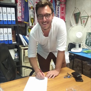 Calcio, Cisano. Ruben Rovetta spiega la scelta biancoblu: "Le ragioni umane hanno avuto la precedenza. Sportelli e Pellegrino come Schiazza e Zamana"