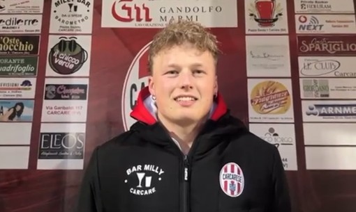 Calcio | Carcarese. Babliuk svela i nuovi ingredienti visti in campo contro il Millesimo: "Cuore, grinta e cattiveria ci erano mancati nel nostro percorso" (VIDEO)