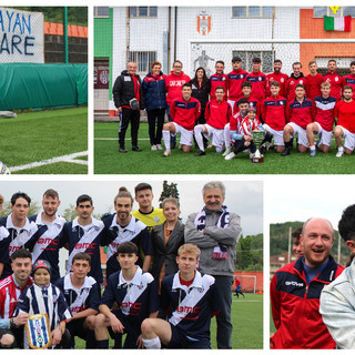 Calcio, Carcarese. 1200 euro raccolti per il piccolo Brayan, un grande successo l'amichevole benefica con il Savona