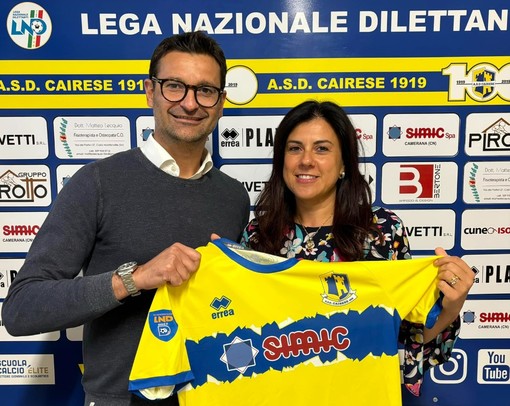 Calcio, Cairese. C'è un nuovo vicepresidente per i gialloblu Calcio, Cairese. C'è un nuovo vicepresidente per i gialloblu