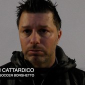 Calcio, Soccer Borghetto. Resta un solo rammarico a Cristian Cattardico dopo il 2-2 con la Praese: &quot;Peccato solo non averla chiusa&quot; (VIDEO)