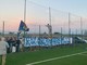 Calcio, Savona. Anche la tifoseria organizzata ha partecipato al raduno biancoblu (FOTO E VIDEO)