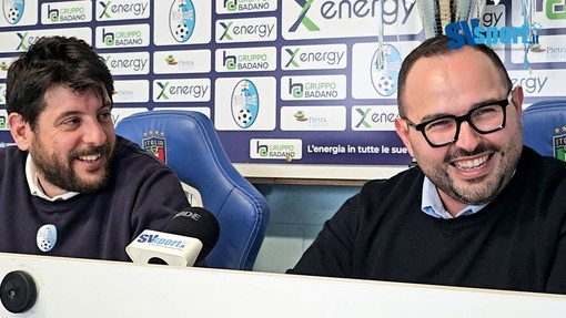 Calcio, Pietra Ligure. Vassallo e Filadelli dopo l'eliminazione dai playoff: "Eravamo i più forti, ma non siamo stati i più bravi. Ci riproveremo" (VIDEO)