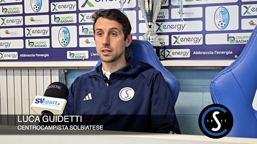 Calcio | Solbiatese. Guidetti dopo la vittoria di Pietra: "Bravi a crederci anche in inferiorità numerica" (VIDEO)
