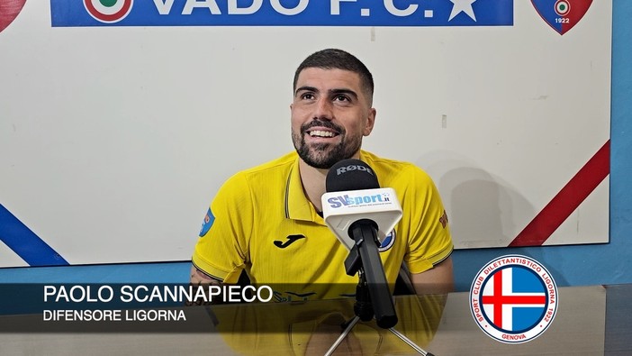 Calcio | Ligorna. Capitan Scannapieco promuove la prova di Vado: "Gara matura, ci è mancato solo il gol" (VIDEO)