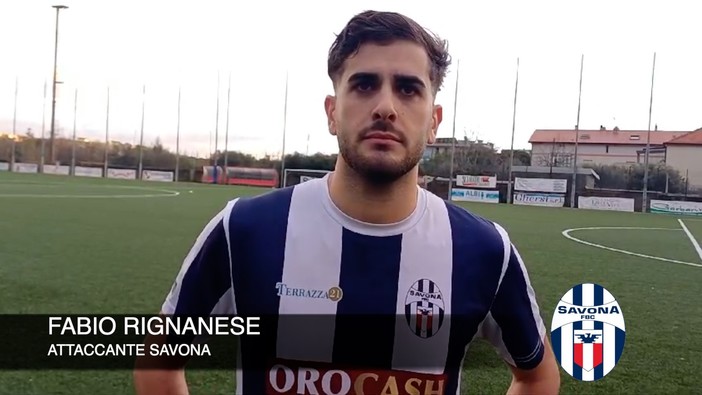 Calcio, Savona. Rignanese torna al gol nel 3-1 alla Letimbro: "Era fondamentale non sbagliare l'approccio alla partita" (VIDEO) Calcio, Savona. Rignanese torna al gol nel 3-1 alla Letimbro: "Era fondamentale non sbagliare l'approccio alla partita" (VIDEO)