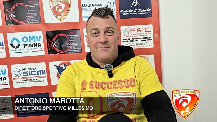 Calcio | Millesimo. Il ds Marotta centra la Serie D al primo colpo: "Squadra e allenatore hanno fatto la differenza" (VIDEO) Calcio | Millesimo. Il ds Marotta centra la Serie D al primo colpo: "Squadra e allenatore hanno fatto la differenza" (VIDEO)