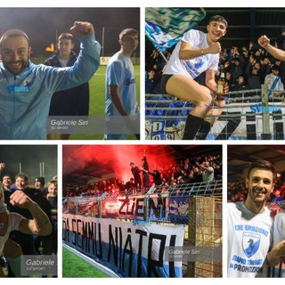 Albissole in Promozione, tutti gli scatti della grande notte biancoceleste (FOTOGALLERY)