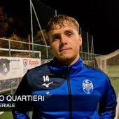 Calcio, Ceriale. Primi passi in promozione per Tommaso Quartieri: &quot;Si cresce con il lavoro, peccato per l'eliminazione di coppa&quot; (VIDEO)