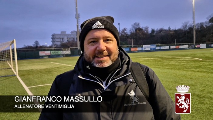 Calcio, Ventimiglia. Massullo si tiene stretta la prestazione contro il Ceriale: "Abbiamo ben figurato contro una squadra che merita l'alta classifica" (VIDEO) Calcio, Ventimiglia. Massullo si tiene stretta la prestazione contro il Ceriale: "Abbiamo ben figurato contro una squadra che merita l'alta classifica" (VIDEO)