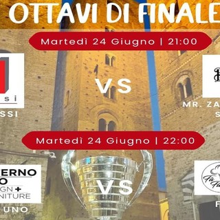 Quatro Trofeo Città di Albenga. La competizione entra nel vivo, dalle 21:00 scattano gli ottavi di finale
