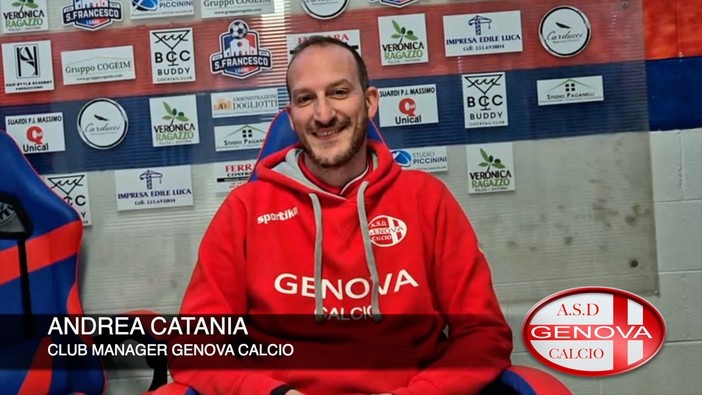 La Genova Calcio torna in corsa per la salvezza diretta, Catania: "Con Carletti la scintilla, se saranno playout dovremo essere all'altezza" (VIDEO) La Genova Calcio torna in corsa per la salvezza diretta, Catania: "Con Carletti la scintilla, se saranno playout dovremo essere all'altezza" (VIDEO)
