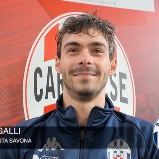 Calcio | Savona. Galli non si priva del gol dell'ex: "Battuta una Carcarese competitiva, la concorrenza a centrocampo è un bello stimolo per tutti" (VIDEO)