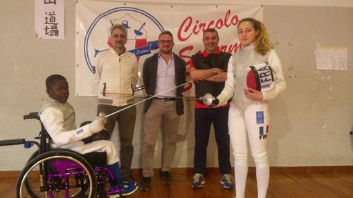 Hyppolite e Costanza, due storie speciali sognando…l’Olimpiade. Matteo Debenedetti è il nuovo “main sponsor” del Circolo Scherma Savona Hyppolite e Costanza, due storie speciali sognando…l’Olimpiade. Matteo Debenedetti è il nuovo “main sponsor” del Circolo Scherma Savona