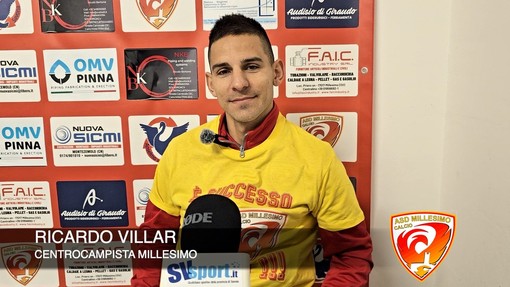 Calcio | Millesimo in Serie D. Villar illumina anche nella serata decisiva: "Ringrazio Dio, qui ho trovato una nuova casa" (VIDEO)