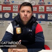 Calcio. S. Francesco Loano battuta dal Campomorone. Cattardico: "Loro più bravi di noi negli episodi. Staltari punta? Non c'erano molte alternative" (VIDEO) Calcio. S. Francesco Loano battuta dal Campomorone. Cattardico: "Loro più bravi di noi negli episodi. Staltari punta? Non c'erano molte alternative" (VIDEO)