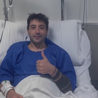 Calcio, Legino. Intervento ok per Vezzolla: "Lillo, ti aspettiamo presto in campo"