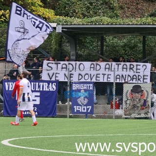Calcio, Savona. La tifoseria non concede più credito alla società: "Stadio ad Altare? Ve ne dovete andare!"