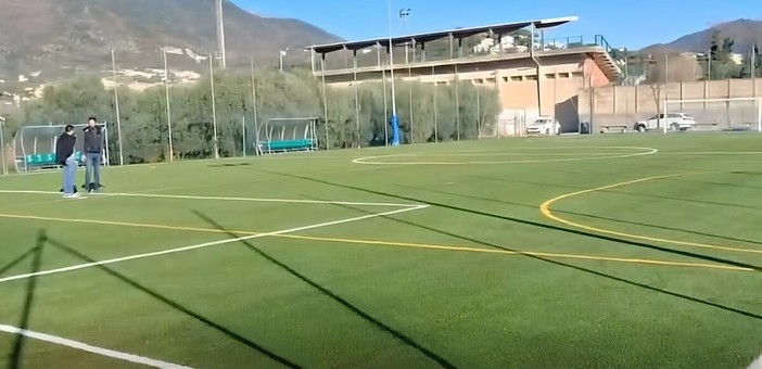 Calcio, Borghetto. Conclusi i lavori allo stadio Oliva, completamente rinnovato il campo a 7