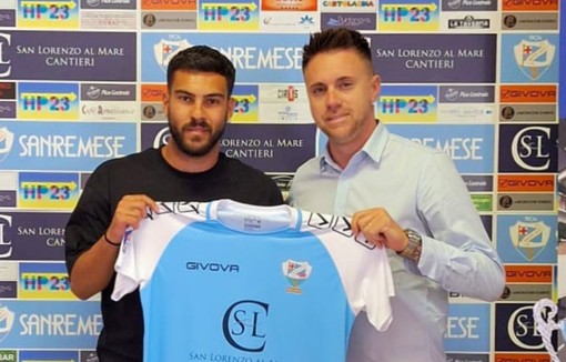 Calciomercato. Riccardo D'Antoni torna a ponente: è un nuovo giocatore della Sanremese. "Piazza di grande fascino, partiamo bene per disputare un campionato importante"