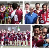 Calcio. Il Pontelungo celebra Badoino per le 500 presenze nei dilettanti: "Alessandro è un personaggio di spicco del calcio regionale" (FOTOGALLERY)