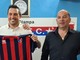 mister Solari e il direttore sportivo Luca Tarabotto mister Solari e il direttore sportivo Luca Tarabotto