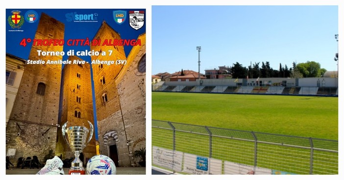 Calcio, Tornei Estivi. Il Trofeo Città di Albenga sbarca nel tempio del calcio ingauno, sarà l'Annibale Riva ad ospitare la quarta edizione! Calcio, Tornei Estivi. Il Trofeo Città di Albenga sbarca nel tempio del calcio ingauno, sarà l'Annibale Riva ad ospitare la quarta edizione!