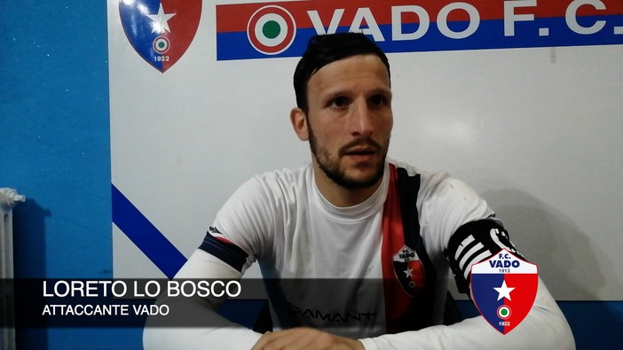 Calcio, Vado. Lo Bosco esalta l'ambiente rossoblu: &quot;Qui tutti fanno la differenza, da magazziniere a chi va in campo&quot; (VIDEO)