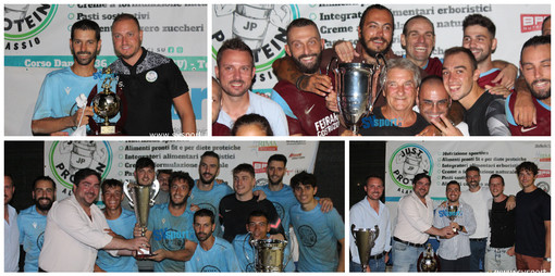 Calcio a 7. Tutti gli scatti della serata finale al Trofeo Città di Albenga